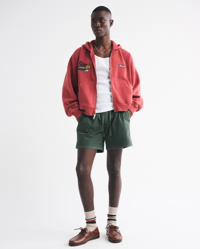 Abercrombie & Fitch Sea Fade Pull-on Short In White