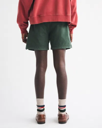 Abercrombie & Fitch Sea Fade Pull-on Short In White