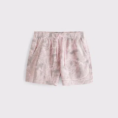 Abercrombie & Fitch Essential Short In Pink