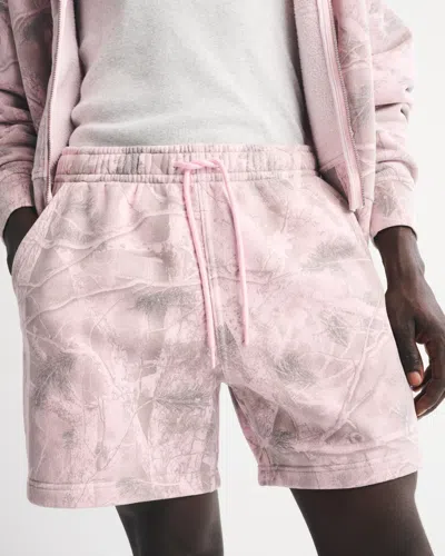 Abercrombie & Fitch Essential Short In Pink
