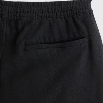 Abercrombie & Fitch Cotton Texture Pull-on Short In Black