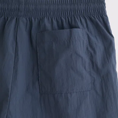 Abercrombie & Fitch Nylon Pull-on Short In Blue