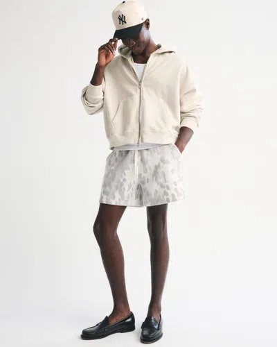 Abercrombie & Fitch Essential Short In Gray