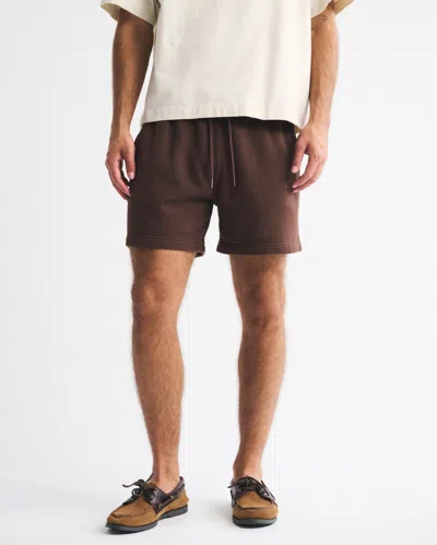 Abercrombie & Fitch Essential Short In Brown