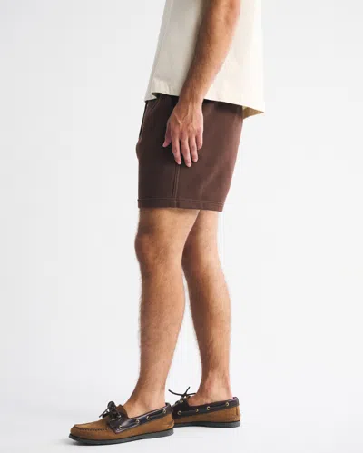 Abercrombie & Fitch Essential Short In Brown