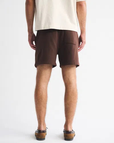 Abercrombie & Fitch Essential Short In Brown