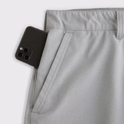 Abercrombie & Fitch Performance Golf Short In Gray