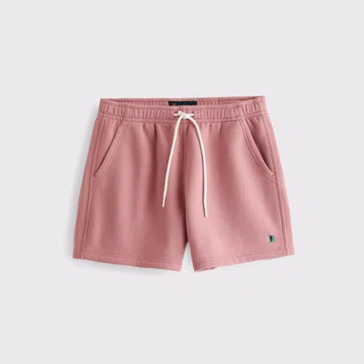 Abercrombie & Fitch Vol. 28 Danzy Fleece Short In Pink
