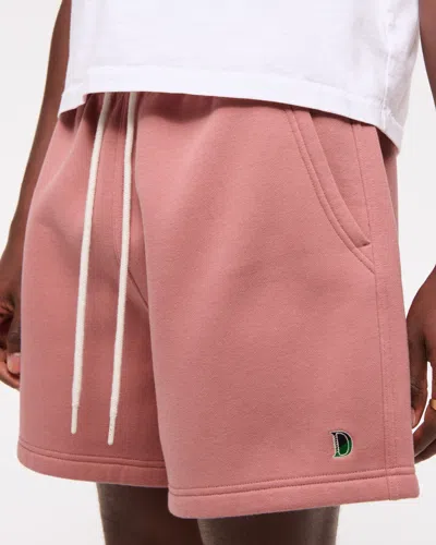 Abercrombie & Fitch Vol. 28 Danzy Fleece Short In Pink