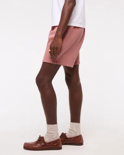 Abercrombie & Fitch Vol. 28 Danzy Fleece Short In Pink