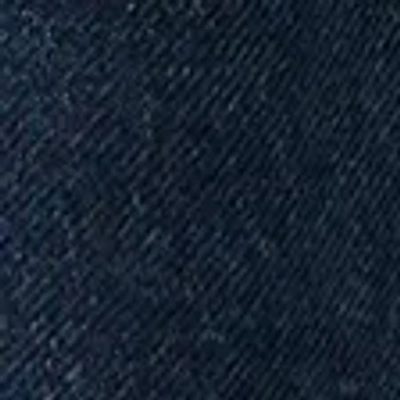 Abercrombie & Fitch Loose Denim Short In Blue