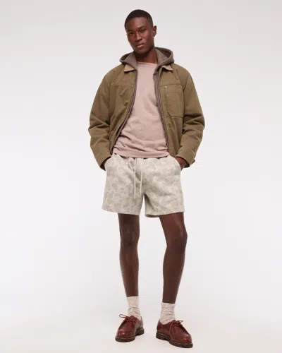 Abercrombie & Fitch Essential Short In Neutral