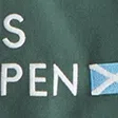 Abercrombie & Fitch Short-sleeve Pga Scottish Open Button-up Shirt In Green