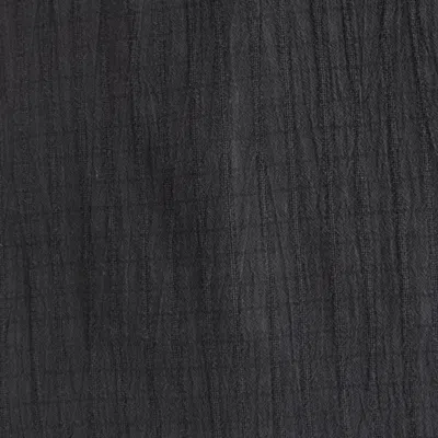 Abercrombie & Fitch Garment-dye Plaid Button-up Shirt In Black