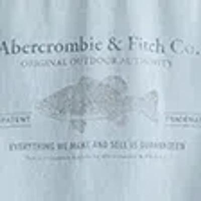 Abercrombie & Fitch Denim Button-up Shirt In Blue