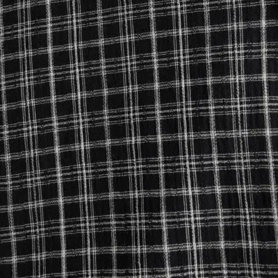 Abercrombie & Fitch Short-sleeve Button-up Shirt In Black