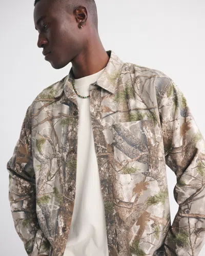 Abercrombie & Fitch Twill Button-up Shirt