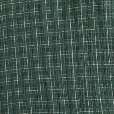 Abercrombie & Fitch Short-sleeve Button-up Shirt In Green