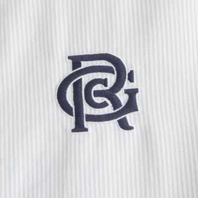 Abercrombie & Fitch Short-sleeve Random Golf Club Button-up Shirt In White