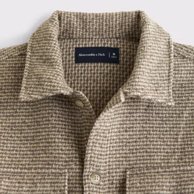 Abercrombie & Fitch Boucle Shirt Jacket