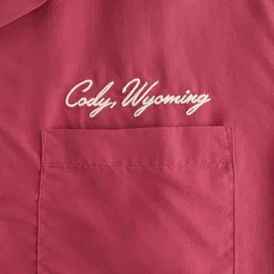 Abercrombie & Fitch Short-sleeve Cupro Button-up Shirt