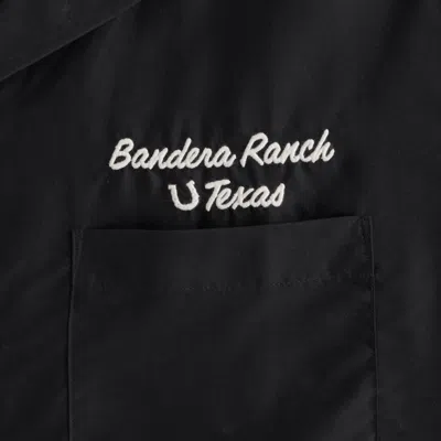 Abercrombie & Fitch Short-sleeve Cupro Button-up Shirt In Black