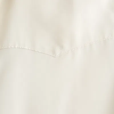 Abercrombie & Fitch Short-sleeve Cupro Button-up Shirt In Brown