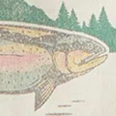 Abercrombie & Fitch Short-sleeve Graphic Workwear Button-up Shirt In Yellow