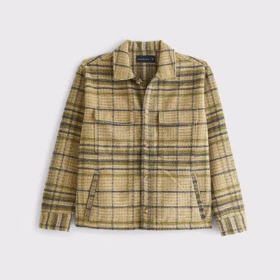 Abercrombie & Fitch Boucle Shirt Jacket