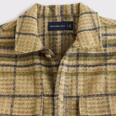 Abercrombie & Fitch Boucle Shirt Jacket