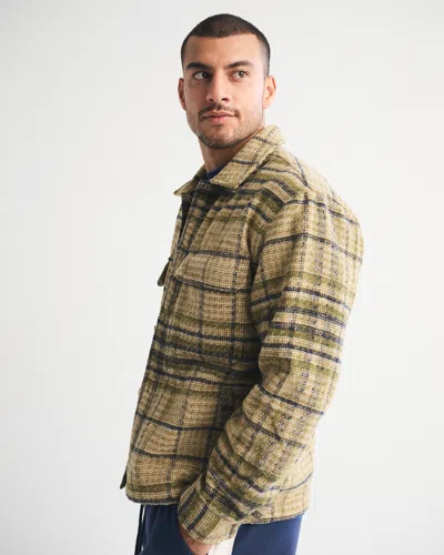 Abercrombie & Fitch Boucle Shirt Jacket