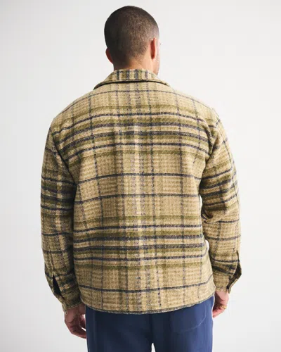 Abercrombie & Fitch Boucle Shirt Jacket