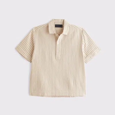Abercrombie & Fitch A&f Breezy Popover In Neutral