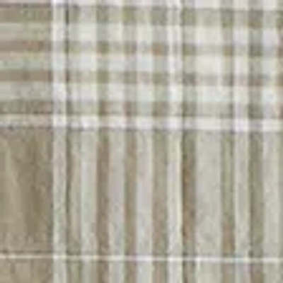 Abercrombie & Fitch Lightweight Crinkle Button-up Shirt In Multi