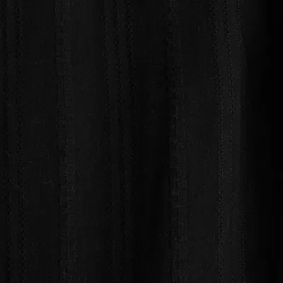 Abercrombie & Fitch Camp Collar Button-up Shirt In Black