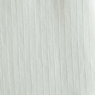 Abercrombie & Fitch Short-sleeve Summer Linen-blend Button-up Shirt In Silver