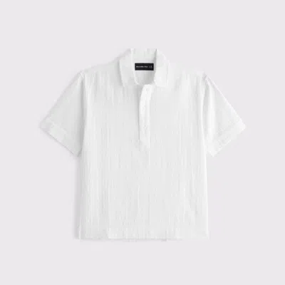 Abercrombie & Fitch A&f Breezy Popover In White