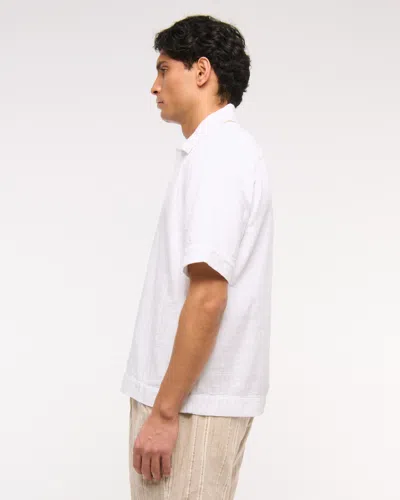 Abercrombie & Fitch A&f Breezy Popover In White