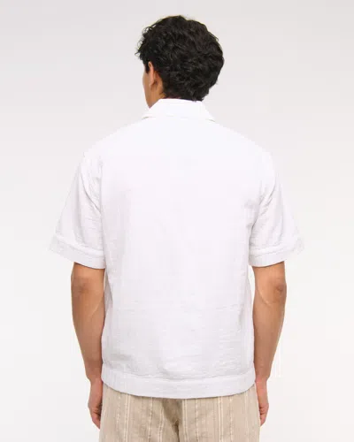 Abercrombie & Fitch A&f Breezy Popover In White