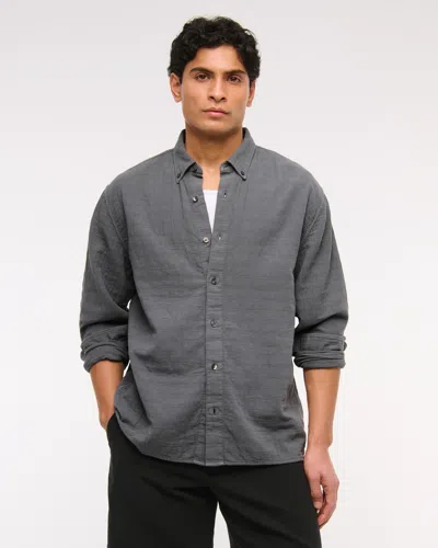 Abercrombie & Fitch A&f Breezy Shirt In Blue