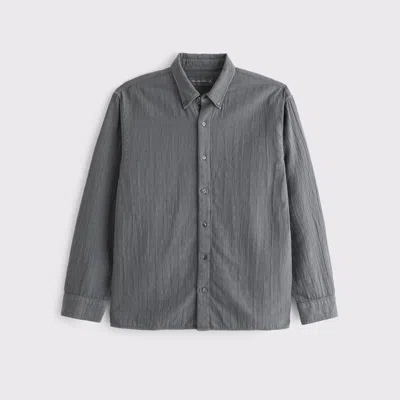 Abercrombie & Fitch A&f Breezy Shirt In Blue