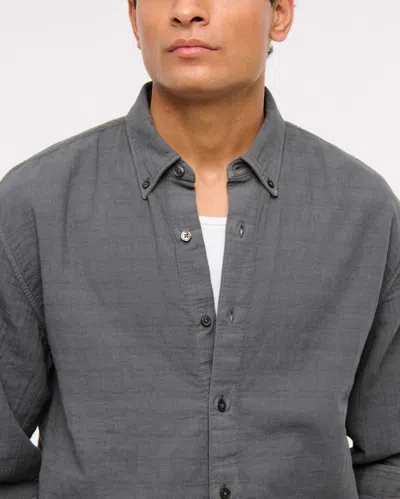Abercrombie & Fitch A&f Breezy Shirt In Blue