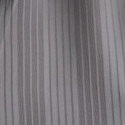 Abercrombie & Fitch Camp Collar Textured Button-up Shirt In Gray