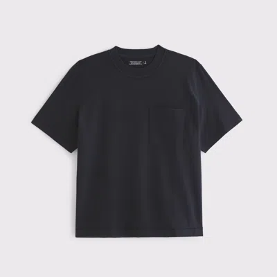 Abercrombie & Fitch Premium Heavyweight 2.0 Tee In Black