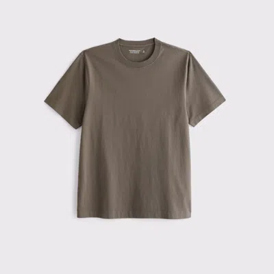 Abercrombie & Fitch Classic Polished Tee In Brown