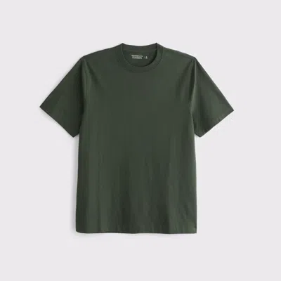 Abercrombie & Fitch Classic Polished Tee In Green