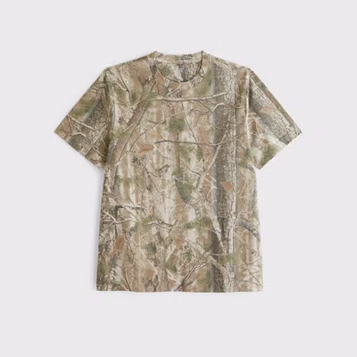 Abercrombie & Fitch Classic Polished Tee In Red