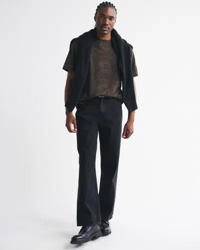 Abercrombie & Fitch Vintage-inspired Tee In Brown