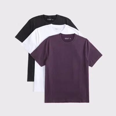 Abercrombie & Fitch 3-pack Classic Polished Tees In Multi