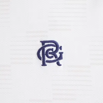 Abercrombie & Fitch Random Golf Club Performance Polo In White